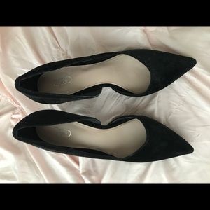 D”orsday velvet black pumps